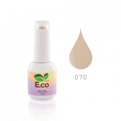 Гель-лак для ногтей E.co Nails Classic №070 10мл Гель-лак для ногтей E.co Nails Classic №070 10мл