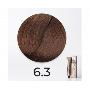 Краска для волос FarmaVita Life Color Plus 6.3 темный золотистый блондин, 100мл