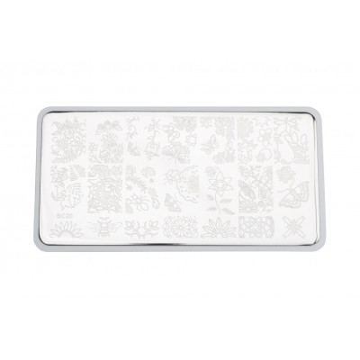 Пластина для стемпинга E.co Nails BC-20 Пластина для стемпинга E.co Nails BC-20