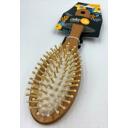 Щетка массажная деревевянная с деревяными зубчиками Melon Pro