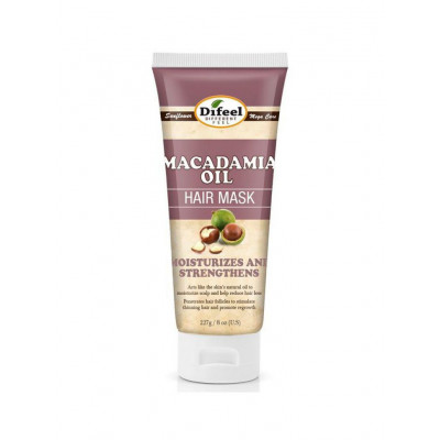 Маска для волос премиальная с маслом макадамии Difeel Macadamia Oil Premium Hair Mask 236мл Маска для волос премиальная с маслом макадамии Difeel Macadamia Oil Premium Hair Mask 236мл