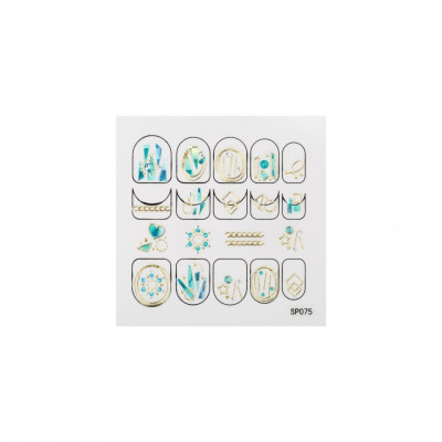 Наклейки для ногтей E.co Nails SP075 Наклейки для ногтей E.co Nails SP075