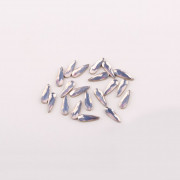 №04 Стразы E.Co Nails розовые капля (20 шт.)