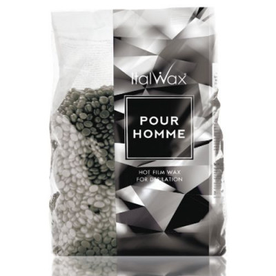 Воск для депиляции пленочный в гранулах Мужской POUR HOMME ITALWAX 1000 г Воск для депиляции пленочный в гранулах Мужской POUR HOMME ITALWAX 1000 г