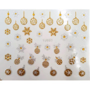 Наклейки для ногтей Новогоднее чудо YJ057