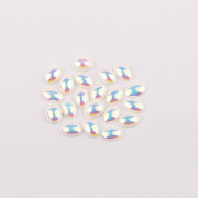 Дизайн E.co Nails для ногтей крупный, жемчужина овальная (20шт) №13