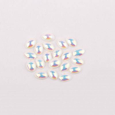 Дизайн E.co Nails для ногтей крупный, жемчужина овальная (20шт) №13 Дизайн E.co Nails для ногтей крупный, жемчужина овальная (20шт) №13