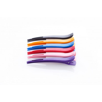 Зажим для волос MP пластик цвет12см 6шт./упарт.C-88 Зажим для волос MP пластик цвет12см 6шт./упарт.C-88