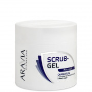 Скраб-гель перед депиляцией с экстрактом зеленого чая и винограда ARAVIA Professional 300мл