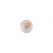 Фольга E.Co Nails в баночке сусальное золото