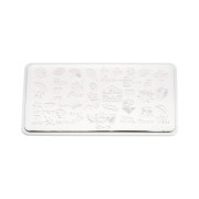 Пластина для стемпинга E.co Nails QS+08