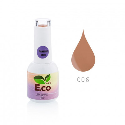 Гель-лак для ногтей E.co Nails Pantone №06, 10мл Гель-лак для ногтей E.co Nails Pantone №06, 10мл