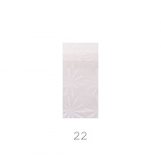 Фольга E.Co Nails для дизайна ногтей в пакете №22