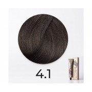 Краска для волос FarmaVita Life Color Plus 4.1 коричнево-пепельный, 100мл
