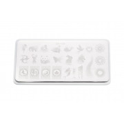 Пластина для стемпинга E.co Nails QS+03