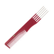 Расческа пластиковая для начеса с металлическими зубцами 190 мм арт.ABS62839 MARS-016
