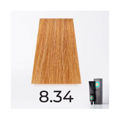 Краска для волос FarmaVita Suprema 8.34 блондин золотисто-медный, 60мл Краска для волос FarmaVita Suprema 8.34 блондин золотисто-медный, 60мл
