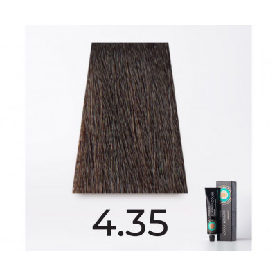 Краска для волос FarmaVita Suprema 4.35 каштановый шоколадный, 60мл Краска для волос FarmaVita Suprema 4.35 каштановый шоколадный, 60мл