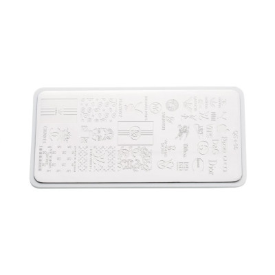 Пластина для стемпинга E.co Nails QS+05 Пластина для стемпинга E.co Nails QS+05