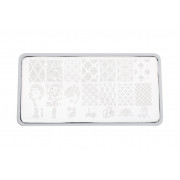 Пластина для стемпинга E.co Nails JQ-L12