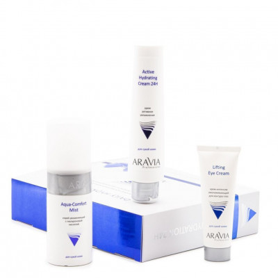 Набор ARAVIA Professional для глубокого увлажнения кожи Daily Hydration 24H Набор ARAVIA Professional для глубокого увлажнения кожи Daily Hydration 24H