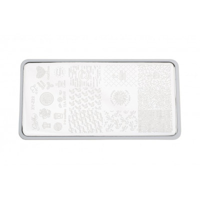 Пластина для стемпинга E.co Nails XY-Z22 Пластина для стемпинга E.co Nails XY-Z22