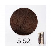 Краска для волос FarmaVita Life Color Plus 5.52 светло-каштановый шоколадный (красное дерево), 100мл