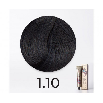 Краска для волос FarmaVita Life Color Plus 1.10 иссине черный, 100мл Краска для волос FarmaVita Life Color Plus 1.10 иссине черный, 100мл