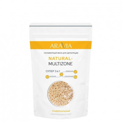 Воск ARAVIA Professional для депиляции полимерный NATURAL-MULTIZONE, 1000 г Воск ARAVIA Professional для депиляции полимерный NATURAL-MULTIZONE, 1000 г