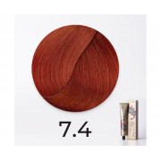 Краска для волос FarmaVita Life Color Plus 7.4 медный блондин, 100мл