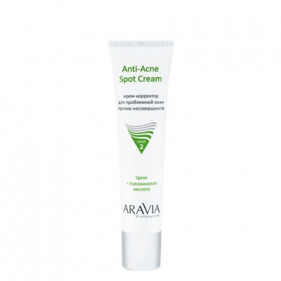 Крем-корректор для проблемной кожи против несовершенств Aravia Professional Anti-Acne Spot 40 мл Крем-корректор для проблемной кожи против несовершенств Aravia Professional Anti-Acne Spot 40 мл