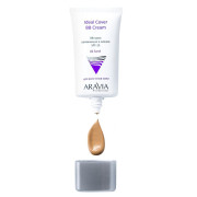 BB-крем увлажняющий SPF-15 Ideal Cover ARAVIA Professional BB-Cream Sand 02, 50 мл