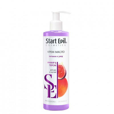 Крем-масло для рук Start Epil Инжир и Персик, 250 мл./16 Крем-масло для рук Start Epil Инжир и Персик, 250 мл./16