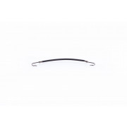 Резинки с крючками черные, в упаковке 10шт артE-20