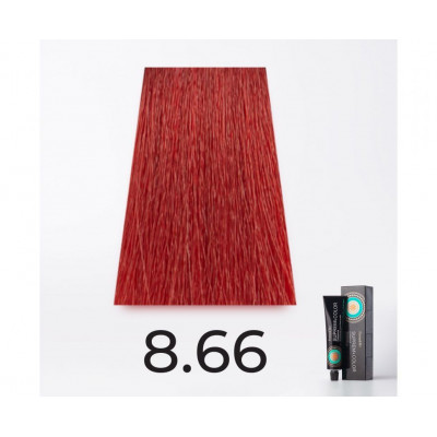 Краска для волос FarmaVita Suprema 8.66 светлый блондин насыщенный красный, 60мл Краска для волос FarmaVita Suprema 8.66 светлый блондин насыщенный красный, 60мл