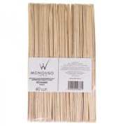 Шпатели деревянный одноразовые Большие Italwax 60 штук в упаковке