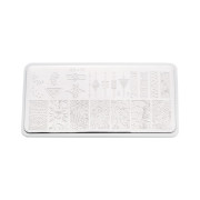 Пластина для стемпинга E.co Nails QS+09