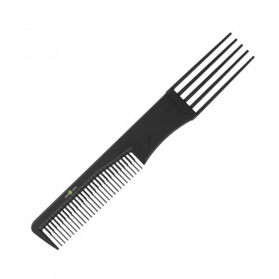 Расческа карбоновая для начеса с пластзубцами 192 мм арт.SА40152 Расческа карбоновая для начеса с пластзубцами 192 мм арт.SА40152