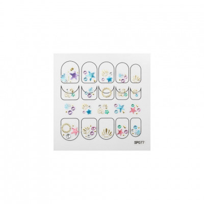 Наклейки для ногтей E.co Nails SP077 Наклейки для ногтей E.co Nails SP077