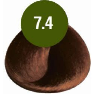 Краска для волос FarmaVita B.Life Color 7.4 Блондин медный, 100мл Краска для волос FarmaVita B.Life Color 7.4 Блондин медный, 100мл