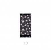 Фольга E.Co Nails для дизайна ногтей в пакете №19