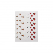 Наклейки для ногтей E.co Nails 5D №124