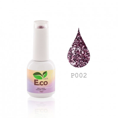 P002 Гель-лак для ногтей E.Co Nails коллекция Platinum, 10мл P002 Гель-лак для ногтей E.Co Nails коллекция Platinum, 10мл