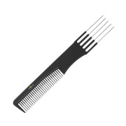 Расческа карбоновая для начеса с метзубцами 190 мм арт.SA40151