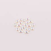 Дизайн E.co Nails для ногтей мелкий, жемчужина овальная (20шт) №13