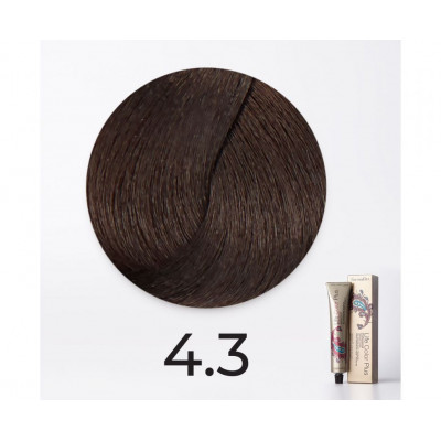 Краска для волос FarmaVita Life Color Plus 4.3 золотистый каштан, 100мл Краска для волос FarmaVita Life Color Plus 4.3 золотистый каштан, 100мл
