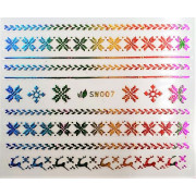 Наклейки для ногтей Новогоднее чудо SW007