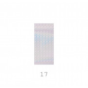 Фольга E.Co Nails для дизайна ногтей в пакете №17