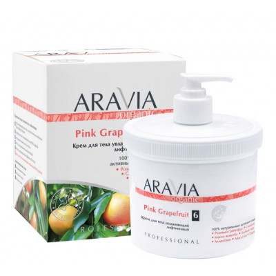 Крем ARAVIA Organic для тела увлажняющий лифтинговый Pink Grapefruit, 550 мл Крем ARAVIA Organic для тела увлажняющий лифтинговый Pink Grapefruit, 550 мл