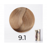 Краска для волос FarmaVita Life Color Plus 9.1 очень светлый пепельный блондин, 100мл